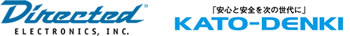 Directed Electronics Logo,KATO-DENKI Logo
